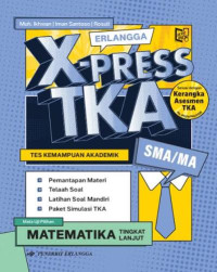 Image of Erlangga X-Press TKA Matematika Tingkat Lanjut